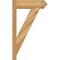Ekena Millwork Traditional Rough Sawn Arts and Crafts Outlooker, Western Red Cedar, 6"W x 18"D x 30"H OUT06X18X30TRA03RWR - alternate 4